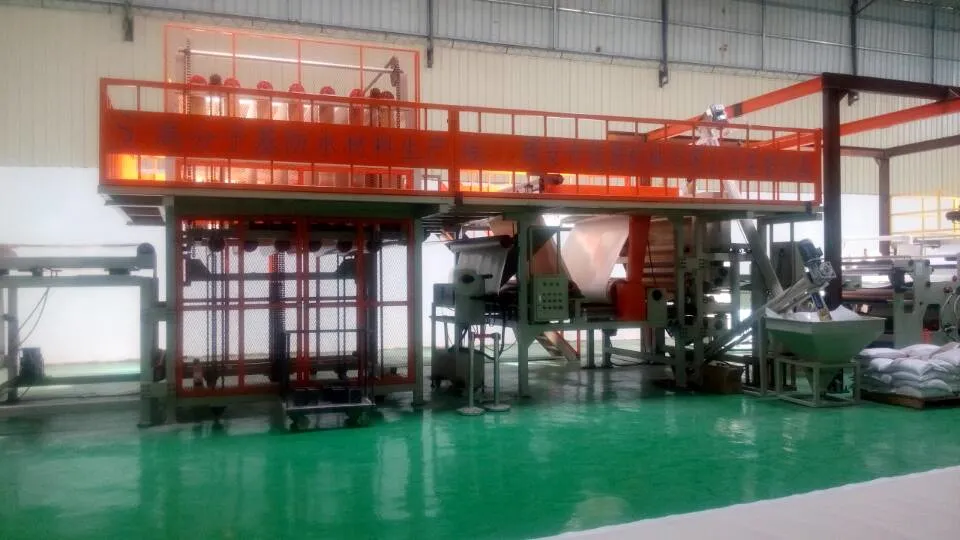 Water Proofing Products Machine HDPE Membrane Hmpsa Coated Production Line