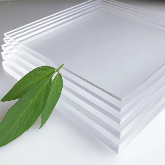 Sindrey Acrylic Panel Transparent Acrylic Product 94% Light Transmittance 1220*2440mm 1.7